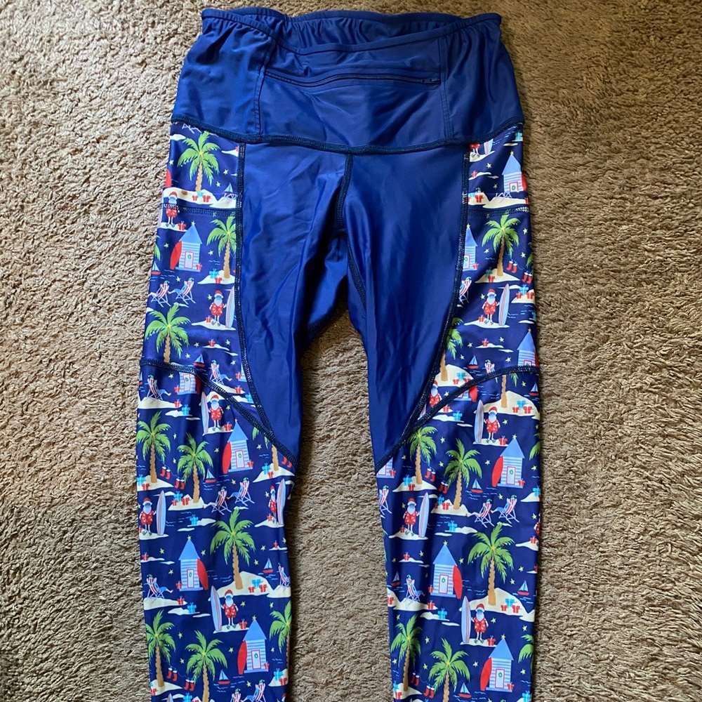 Bolder Athletic GoBold capris in Christmas Island
